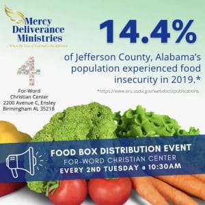 Food Box Distribution Every Second Tuesday