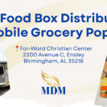 Free Distribution + Mobile Grocery Pop-up